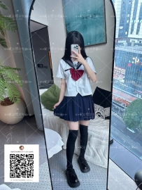 🍓 リア Lia（20）153cm・Bカップ 🎀 ロリ制服系 × 守ってあげたい系天使 制服＋ロン